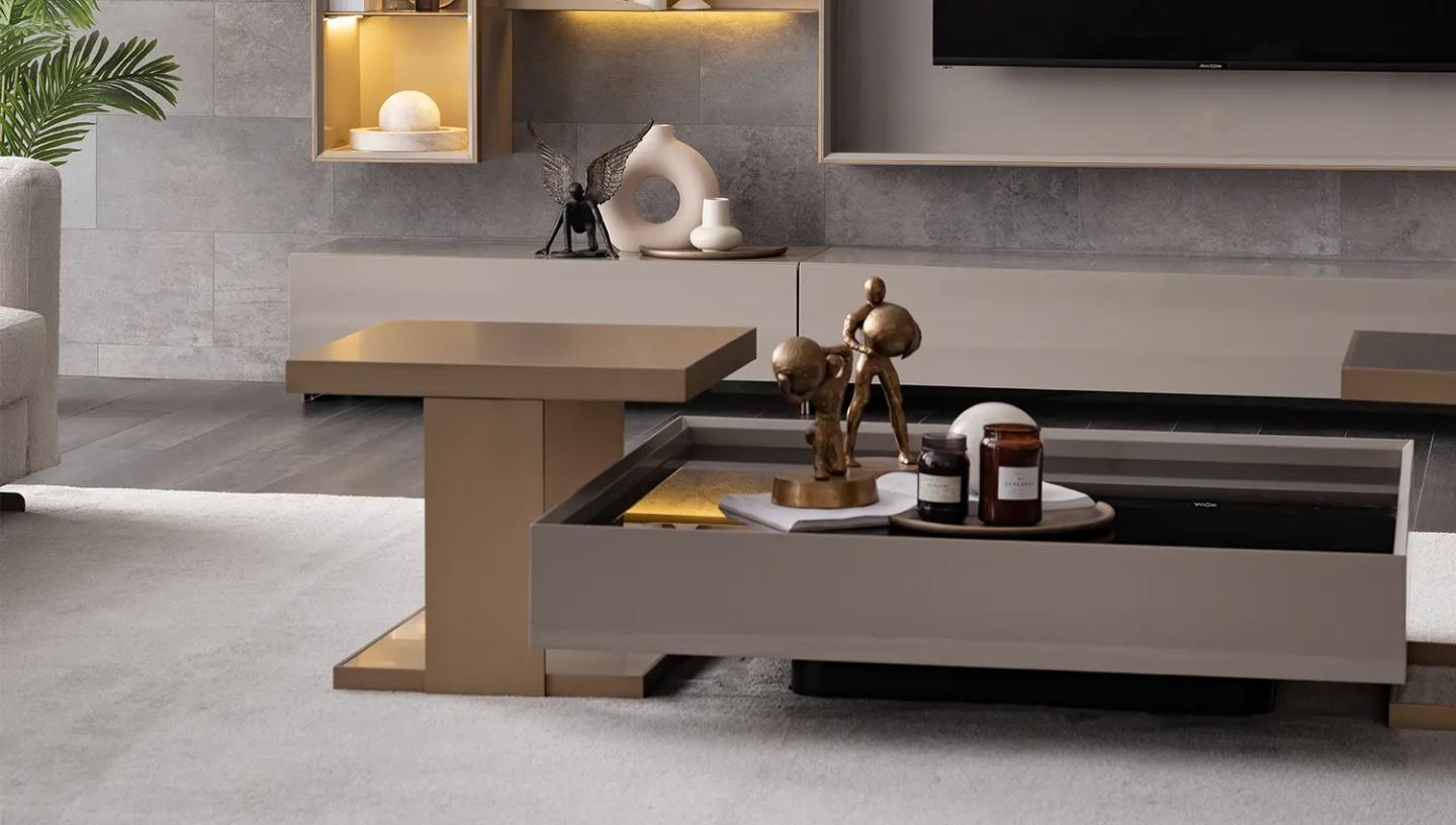 Moly Zigon Sehpa Küçük - Resim 3