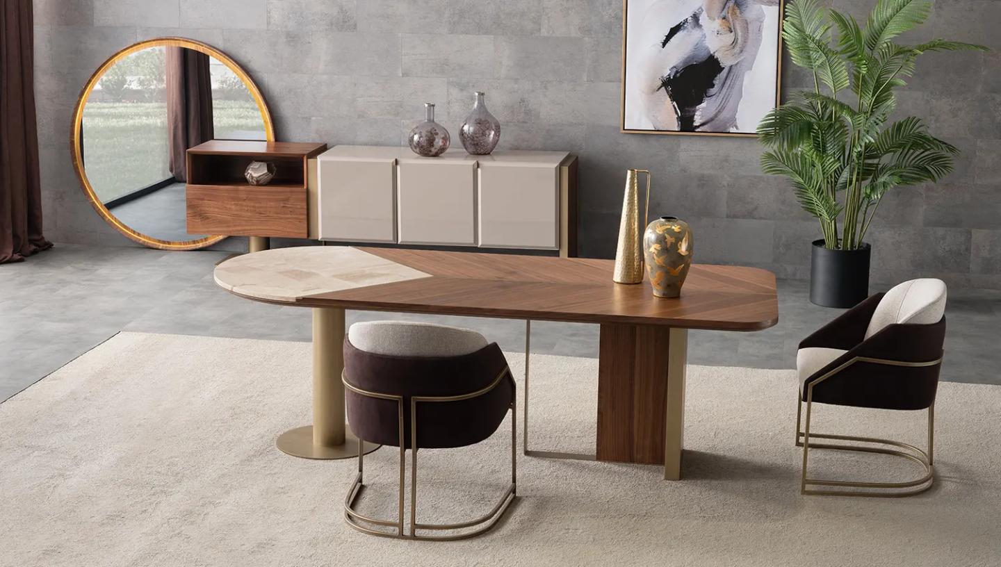 Vagon Yemek Odası Takımı - Resim 2