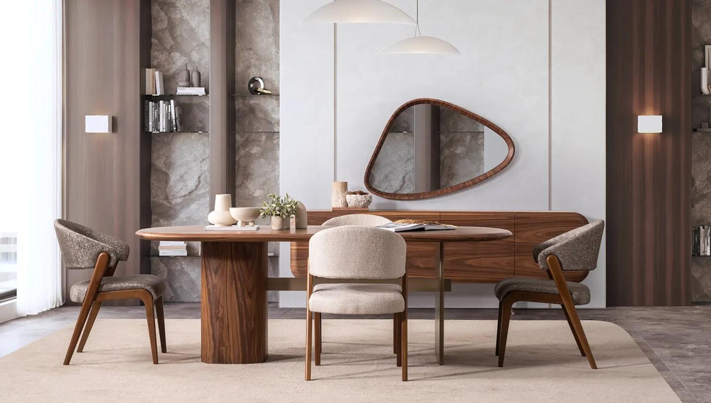 Lugano Yemek Odası Takımı - Resim 2