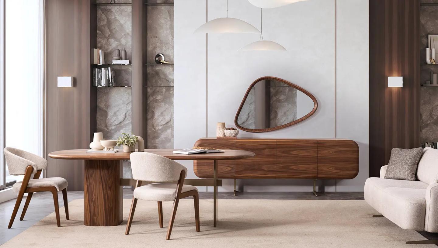 Lugano Yemek Odası Takımı - Resim 3