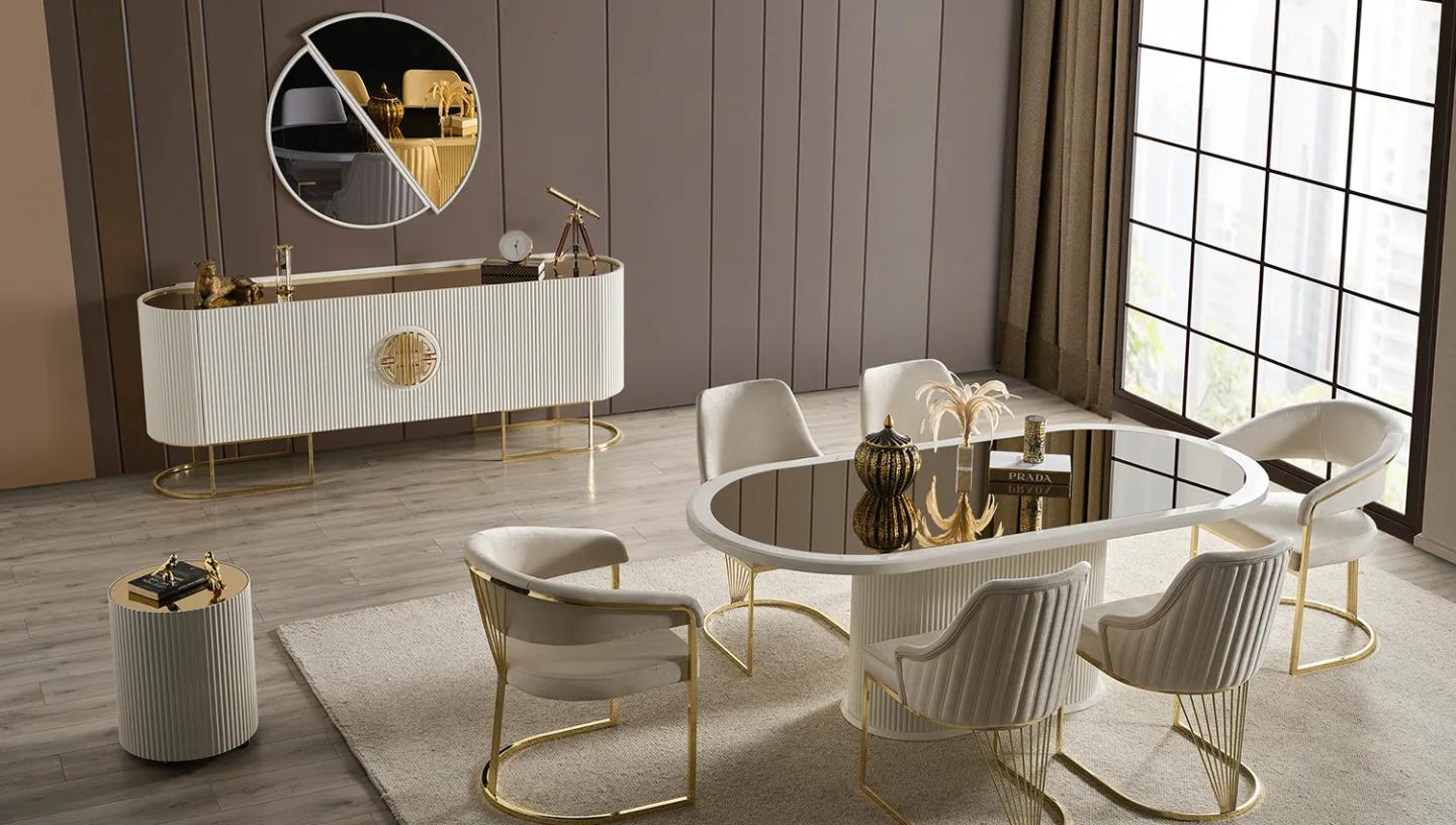 Gucci Yemek Odası Takımı - Resim 6