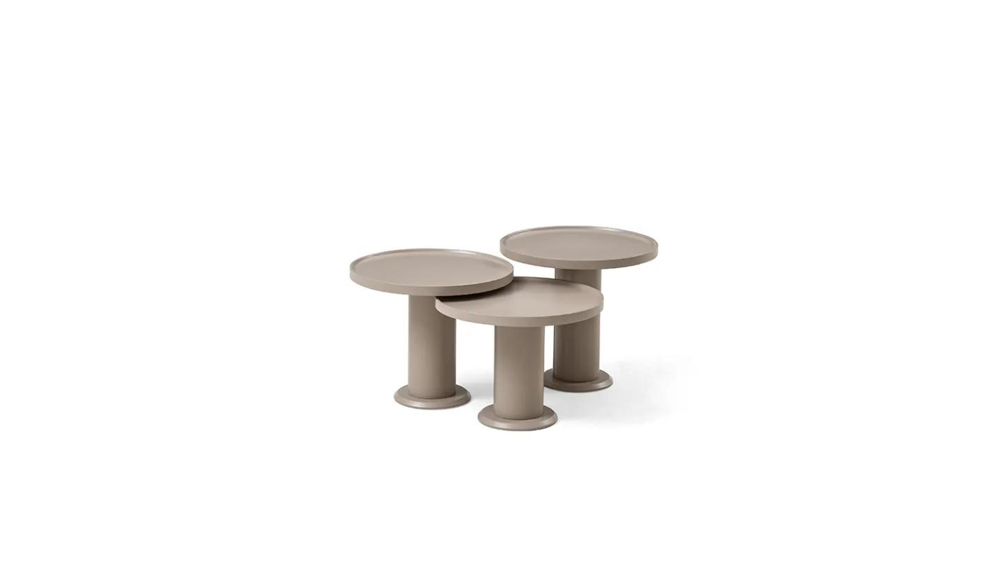 Delta Zigon Sehpa  ( Bej ) - Resim 1