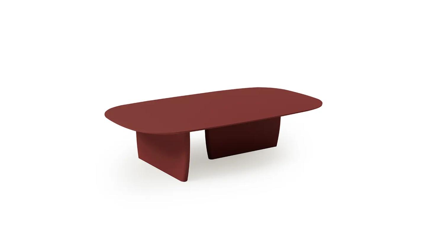 Delta Orta Sehpa  ( Bordo ) - Resim 1