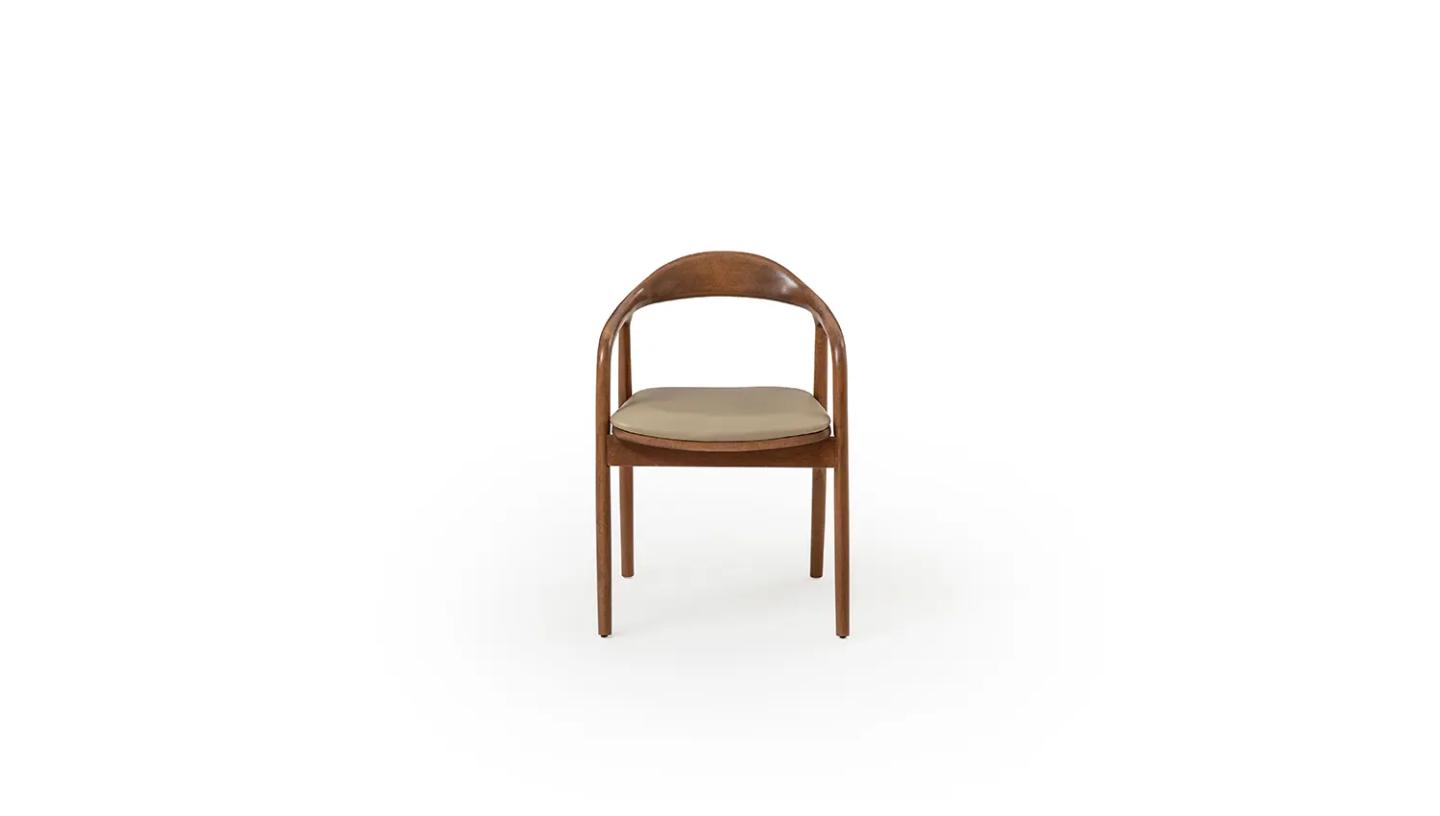 Delta Yemek Odası Takımı ( Bej - Ceviz) - Resim 20