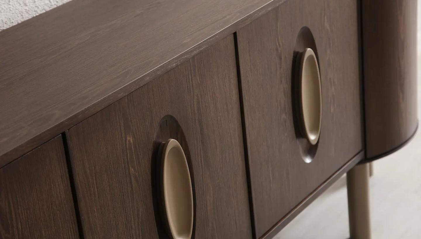 Maserati Koyu Ceviz Yemek Odası  - Resim 4