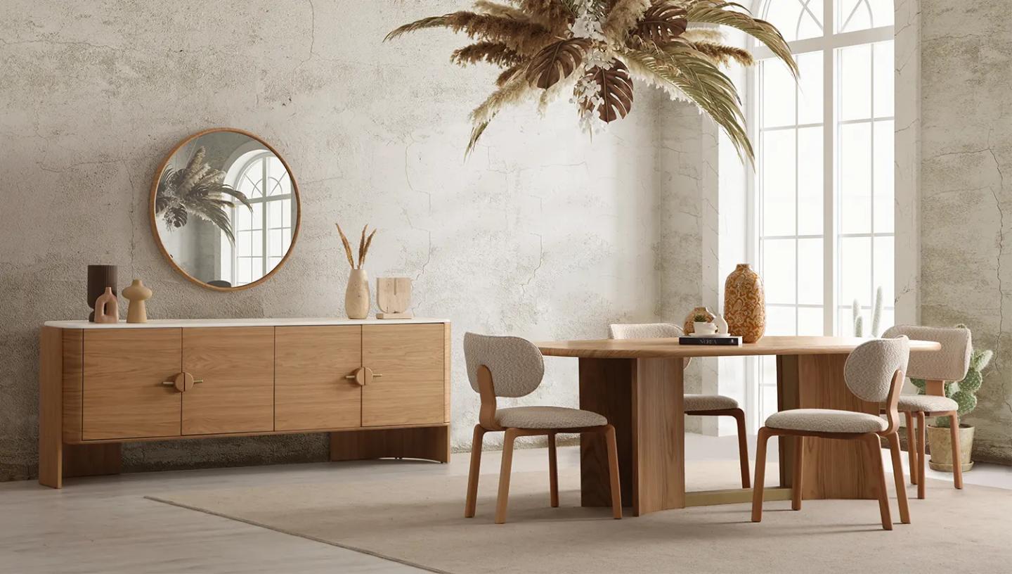 Rustic Yemek Odası Takımı - Resim 1