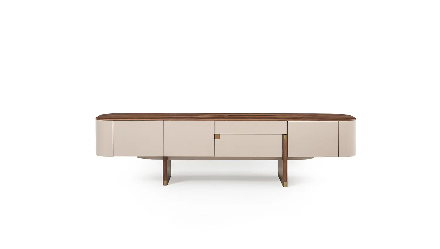 Delta Tv Ünitesi ( Bej - Ceviz- Bronz)