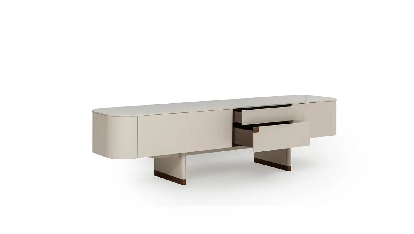 Delta Tv Ünitesi ( Ekru - Bronz) - Resim 4