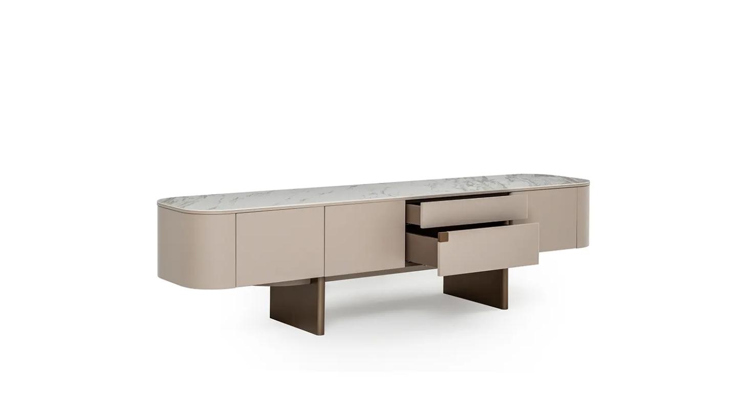 Delta Tv Ünitesi ( Bej - Bronz) - Resim 4