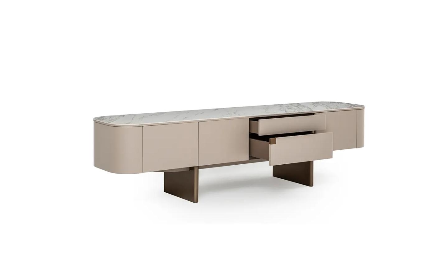 Delta Tv Ünitesi ( Bej - Bronz) - Resim 3