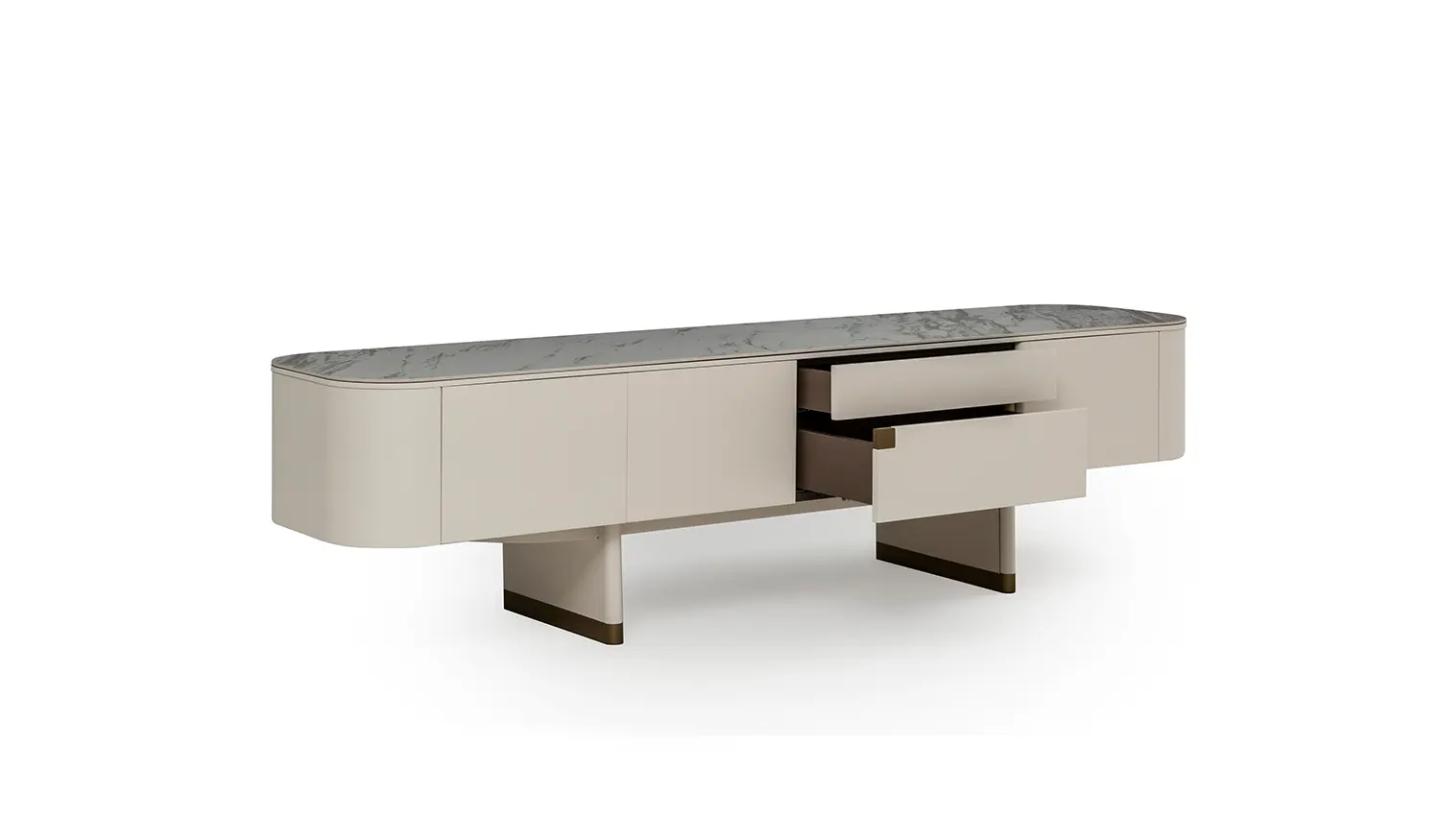 Delta Tv Ünitesi ( Ekru - Bronz) - Resim 4