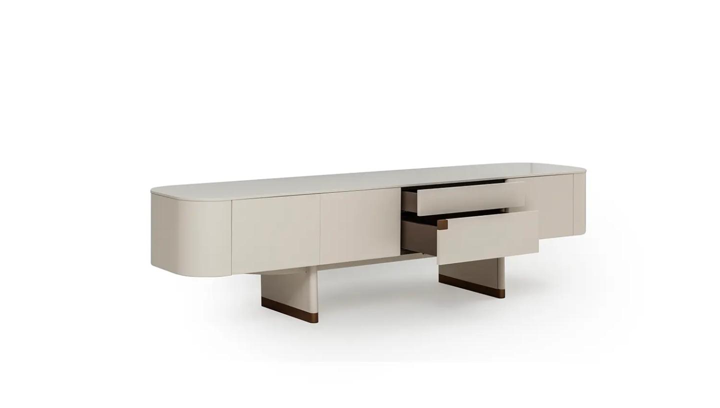 Delta Tv Ünitesi ( Ekru - Bronz) - Resim 3