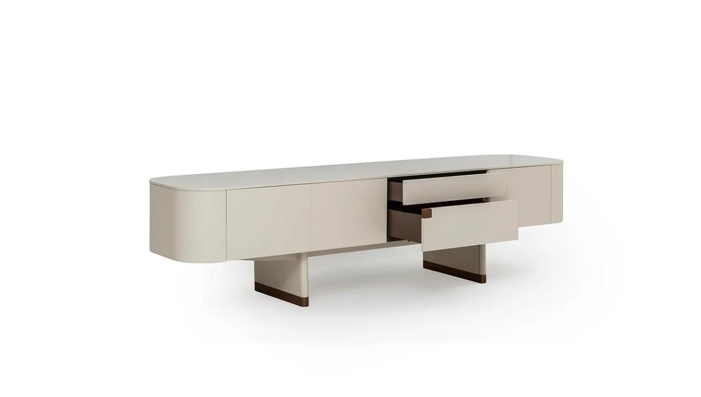 Delta Tv Ünitesi ( Ekru - Bronz) - Resim 5