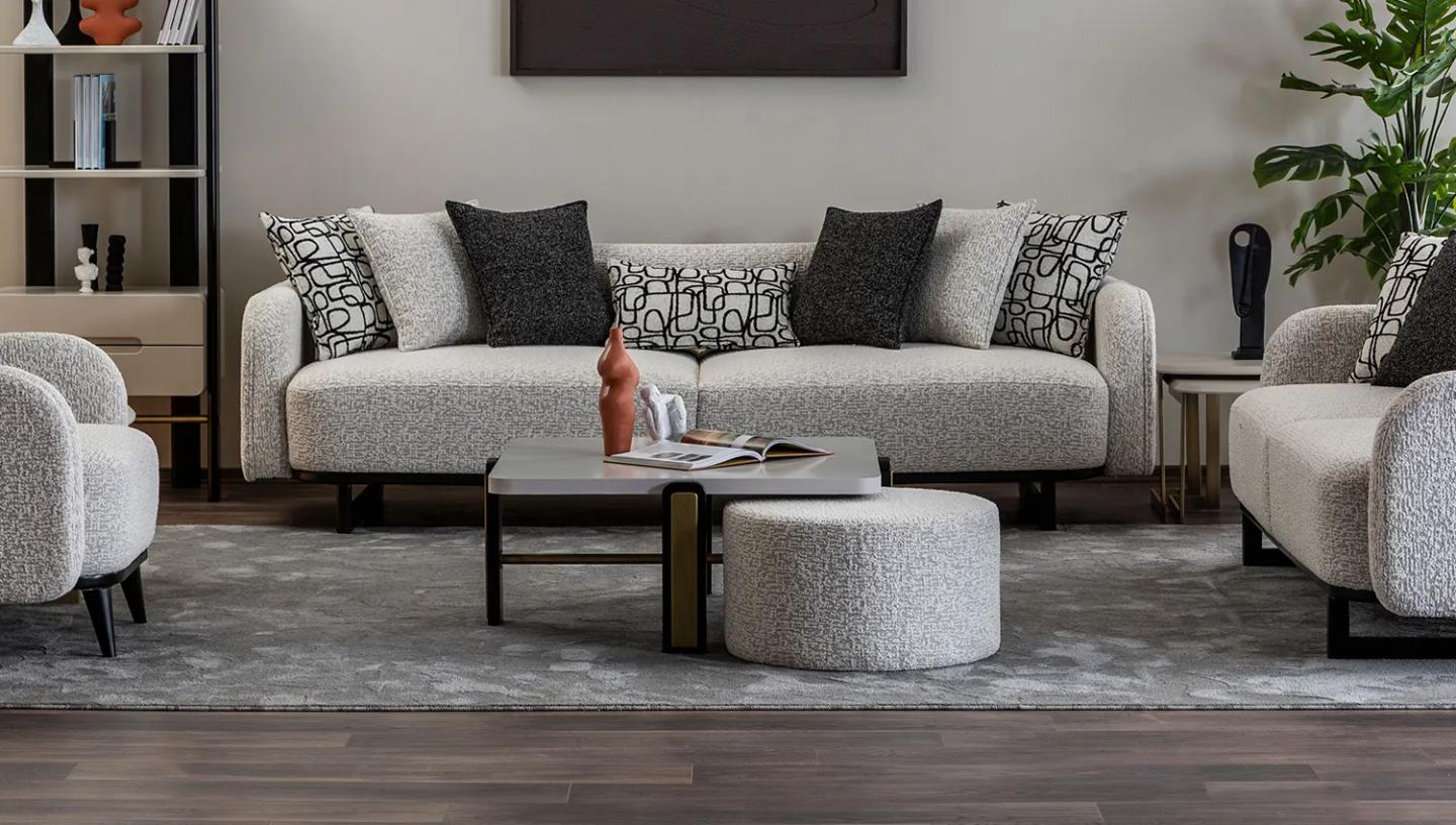 Gama Orta Sehpa ( Pufllu ) - Resim 1