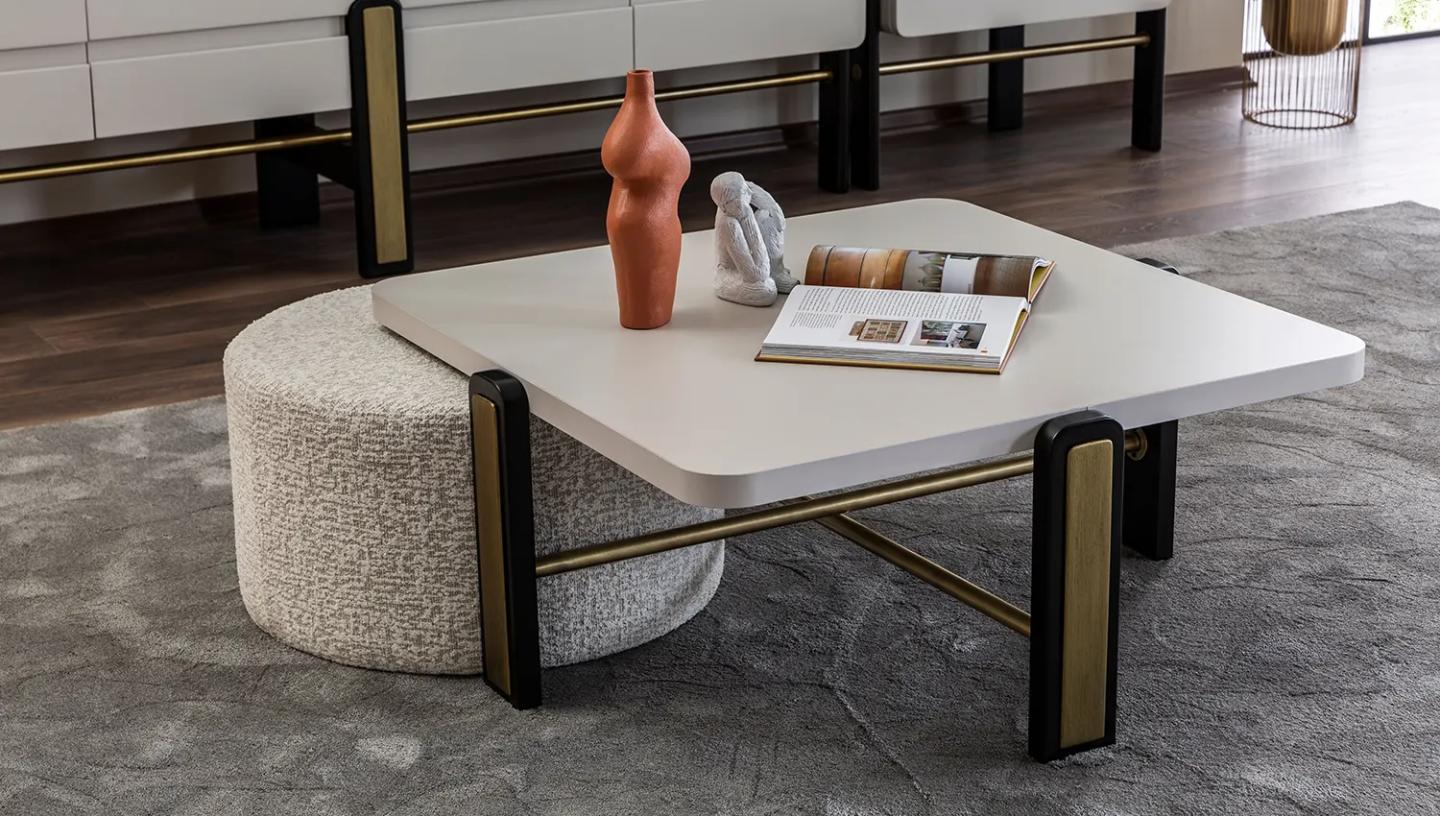 Gama Orta Sehpa ( Pufllu ) - Resim 2