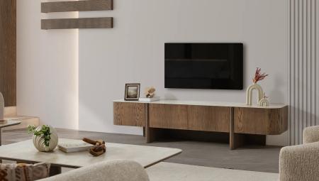 Olimpo Tv Ünitesi (Koyu Ceviz)