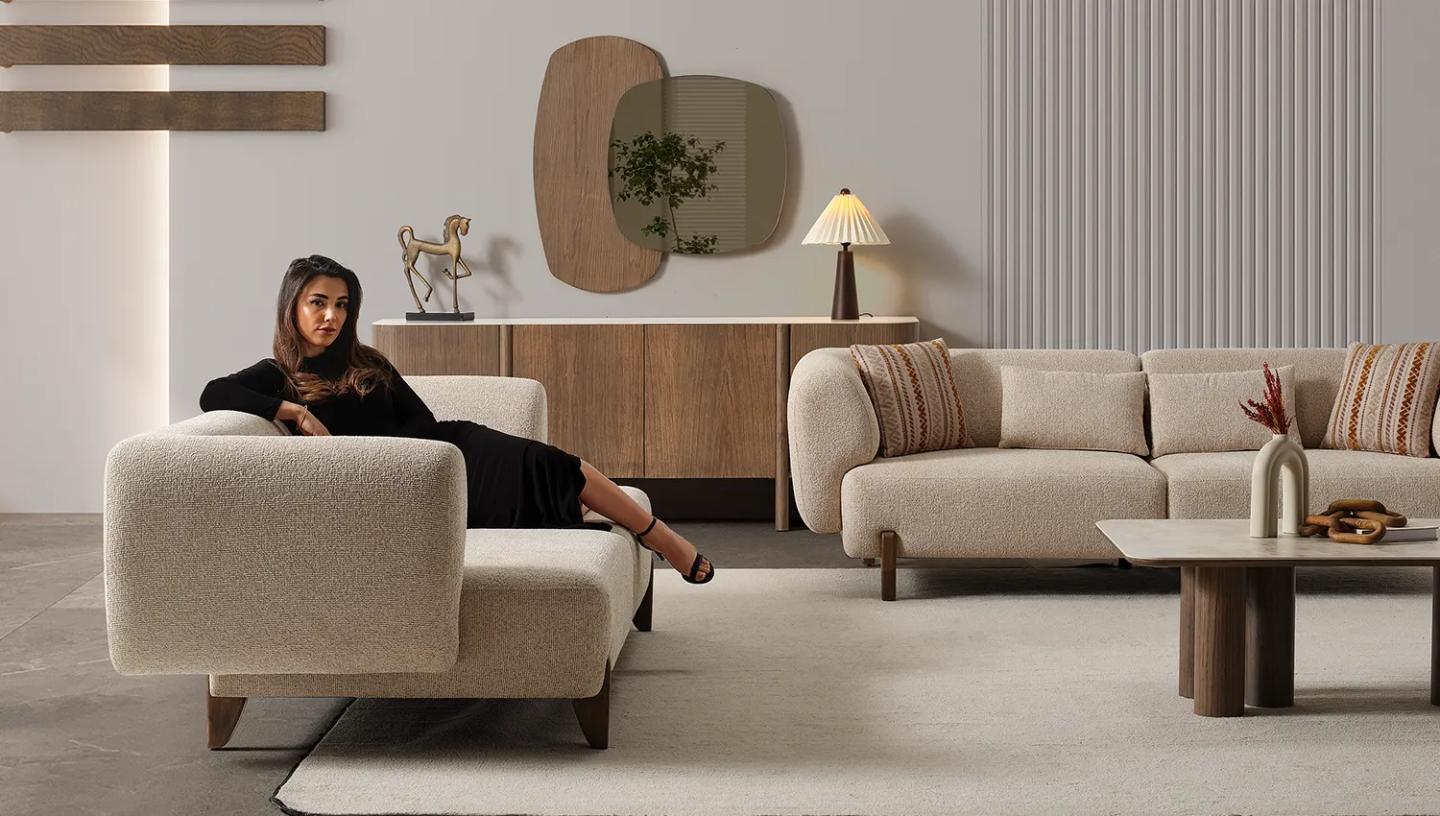 Olimpo Koltuk Takımı (Koyu Ceviz) - Resim 2