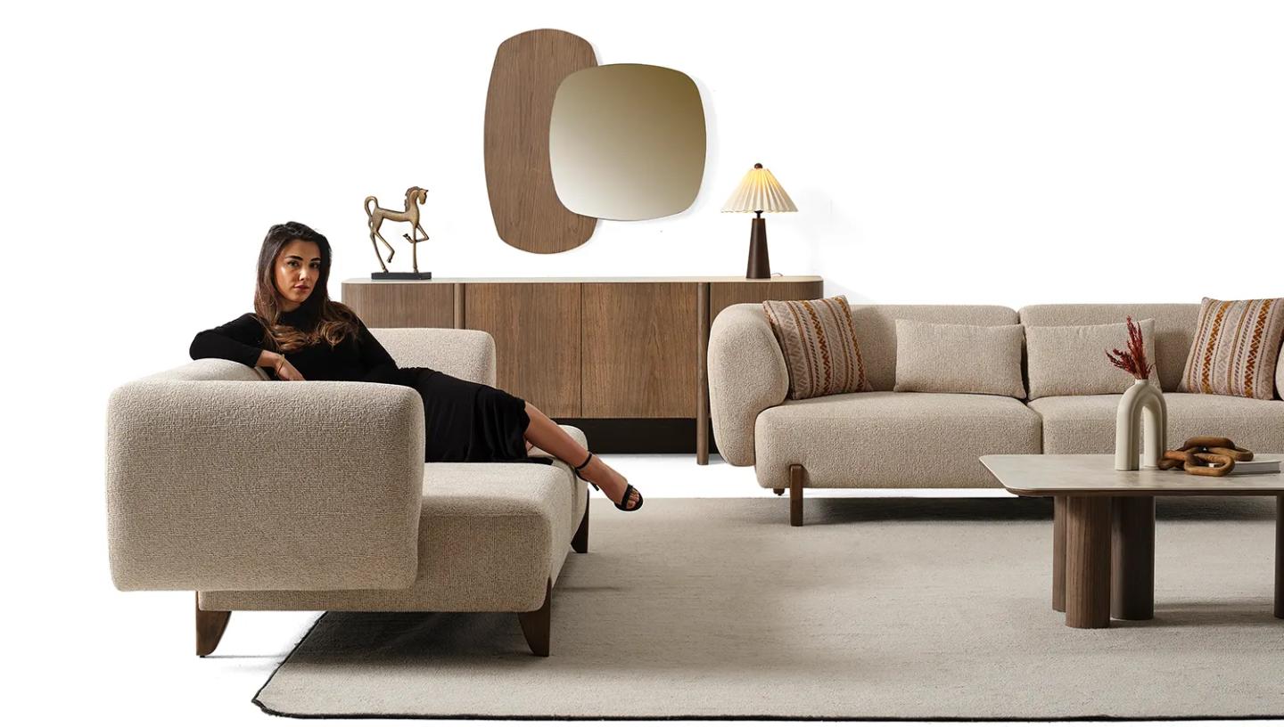 Olimpo Koltuk Takımı (Koyu Ceviz) - Resim 8