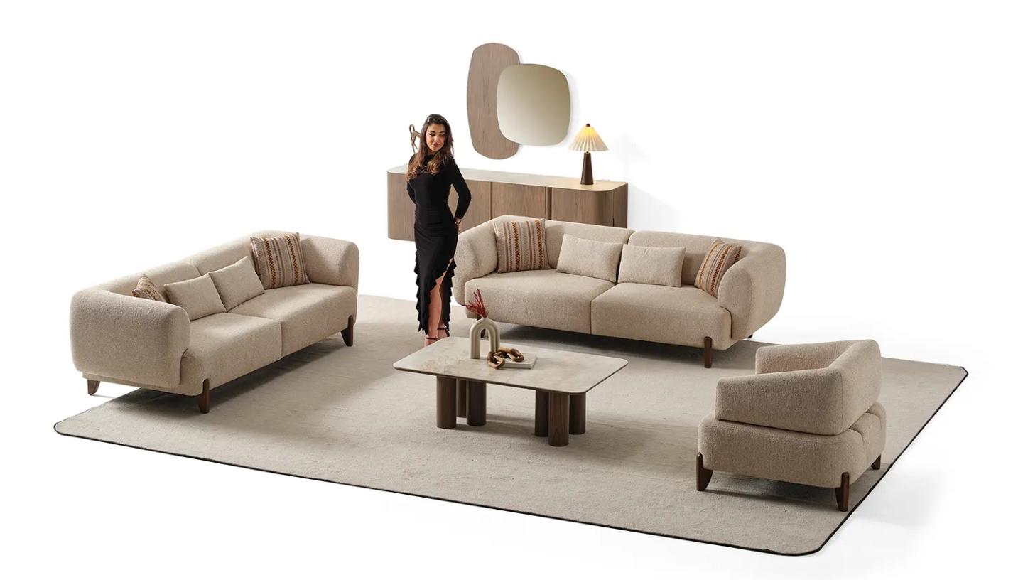 Olimpo Koltuk Takımı (Koyu Ceviz) - Resim 18