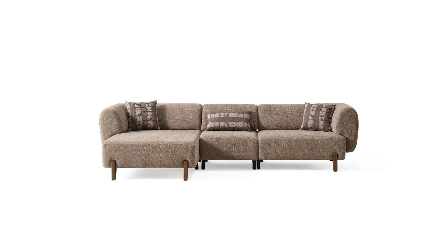 Olimpo Köşe Koltuk (Koyu Ceviz) - Resim 9