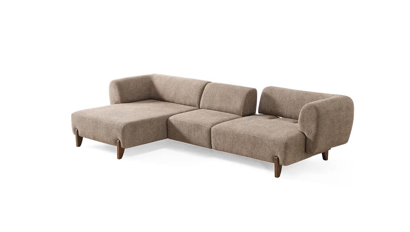 Olimpo Köşe Koltuk (Koyu Ceviz) - Resim 11