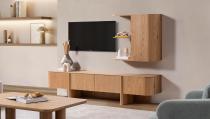 Olimpo Tv Ünitesi (Meşe) - Resim 3