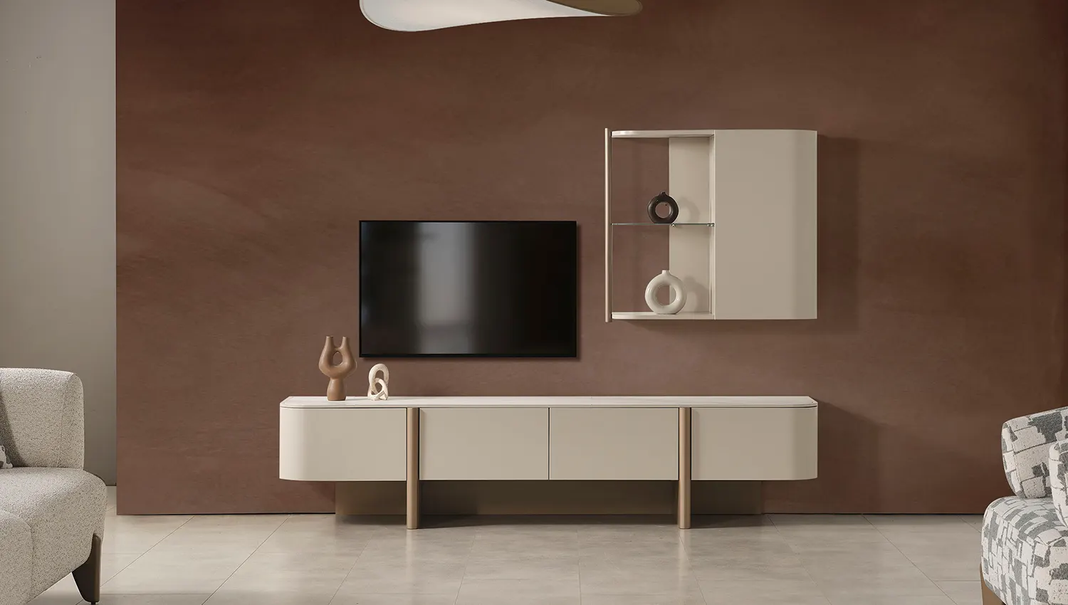 Hertech Tv Ünitesi ( Bronz)