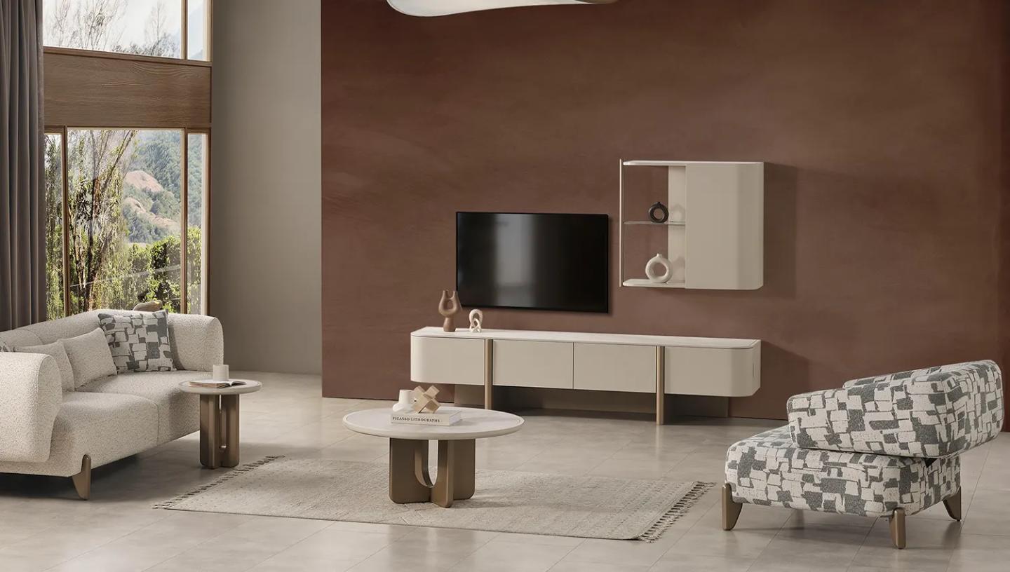 Hertech Tv Ünitesi ( Bronz) - Resim 2