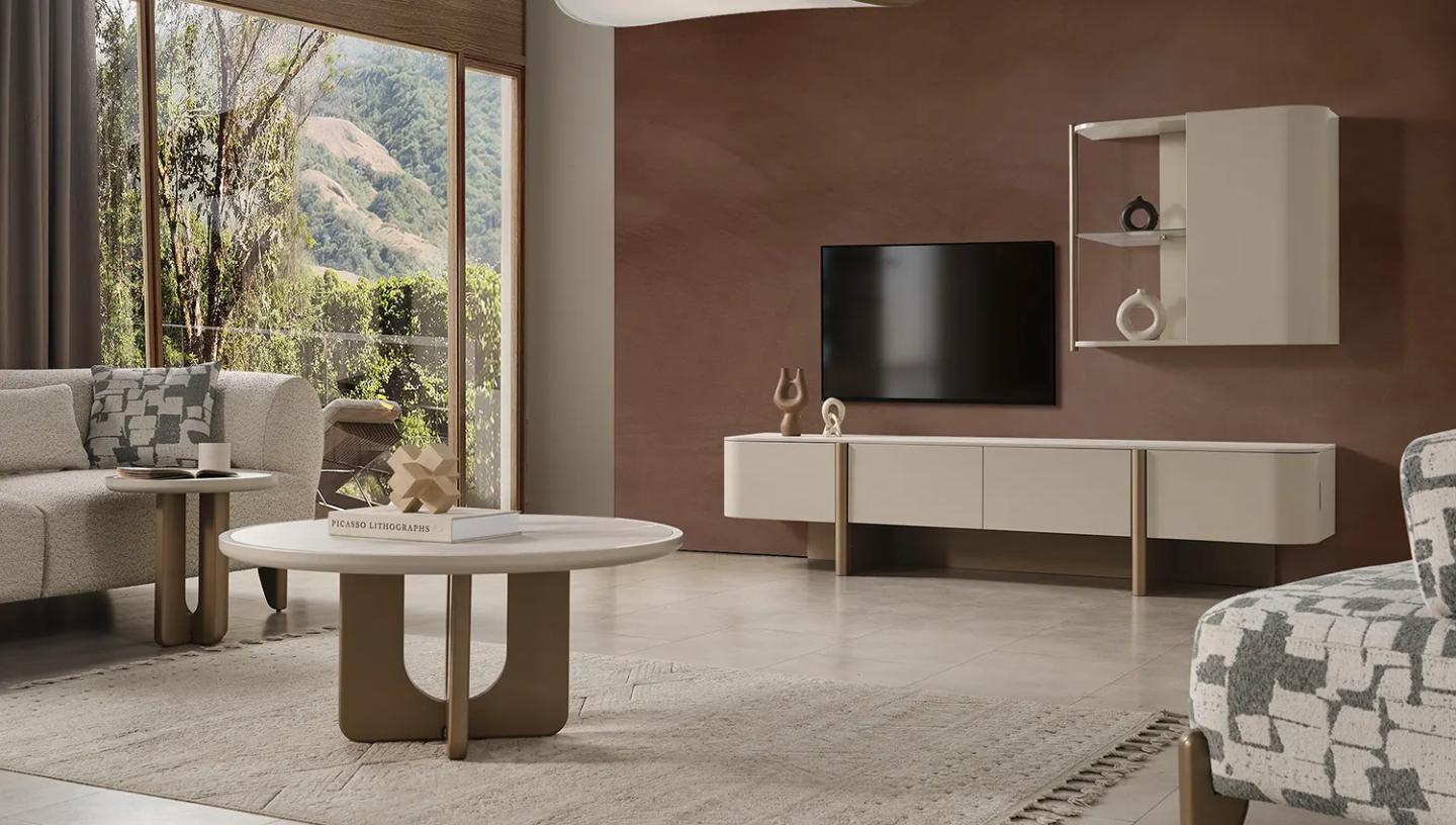 Hertech Tv Ünitesi ( Bronz) - Resim 4