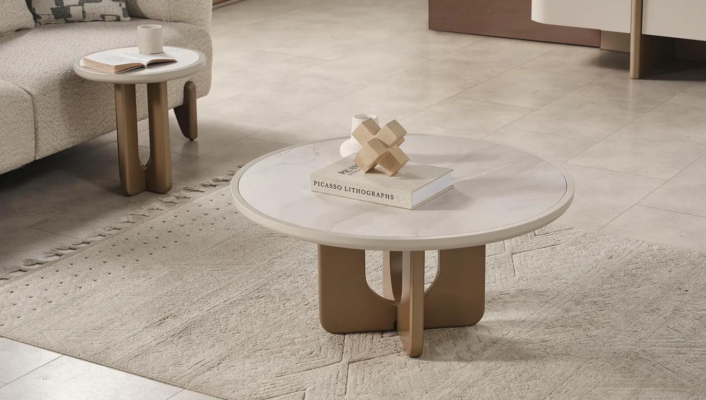 Hertech Orta Sehpa ( Bronz) - Resim 1