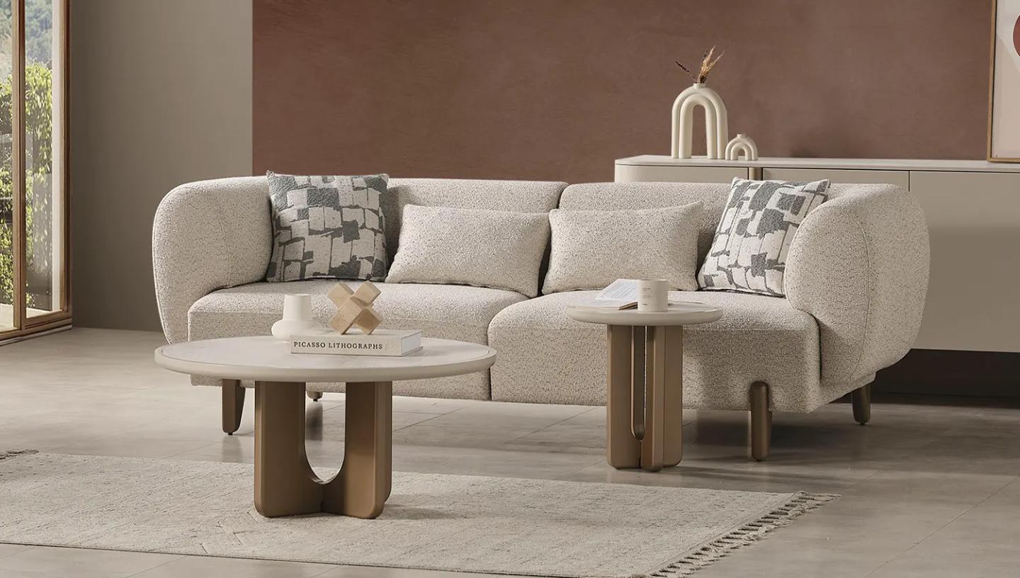 Hertech Orta Sehpa ( Bronz) - Resim 2