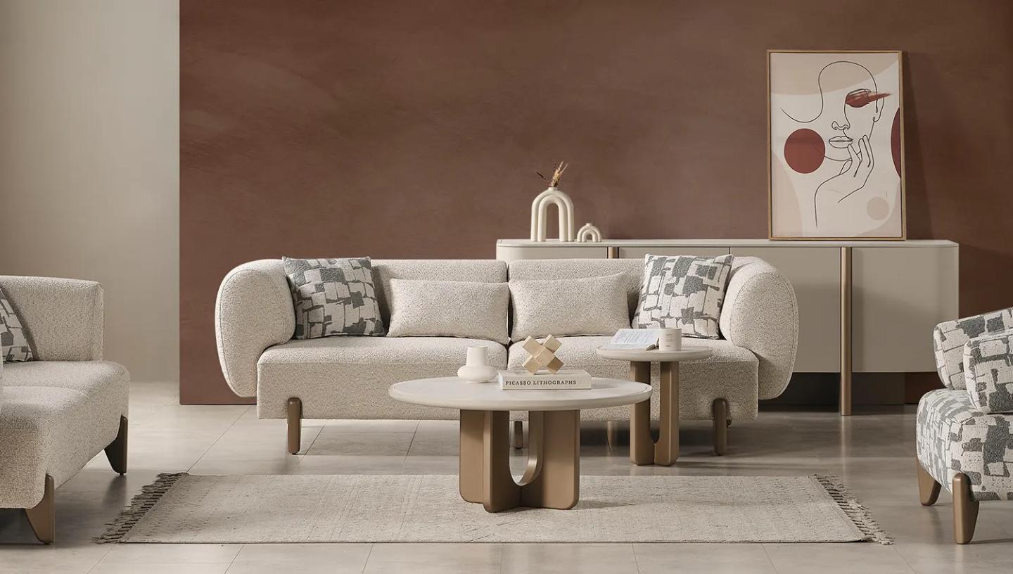 Hertech Orta Sehpa ( Bronz) - Resim 5