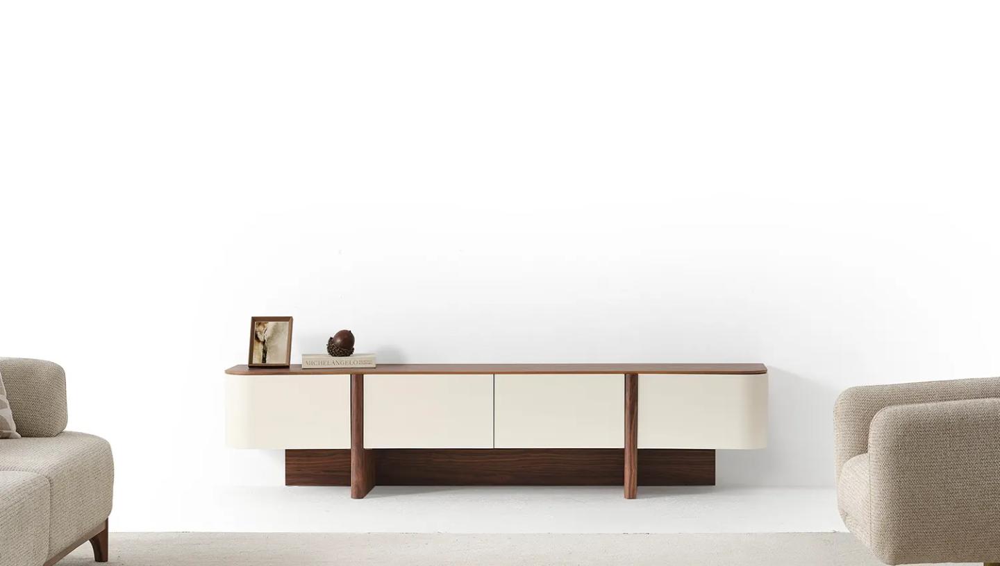 Hertech Tv Ünitesi ( Ceviz ) - Resim 1