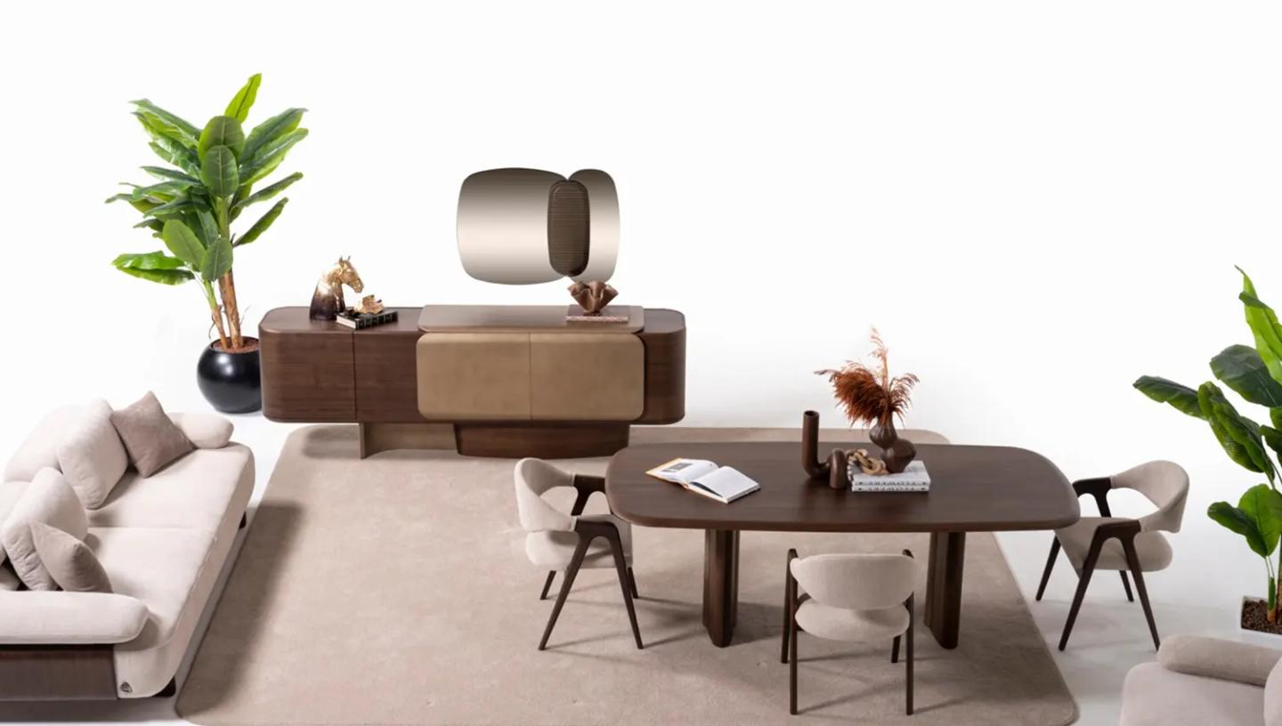 Nepal Yemek Odası Takımı - Resim 1