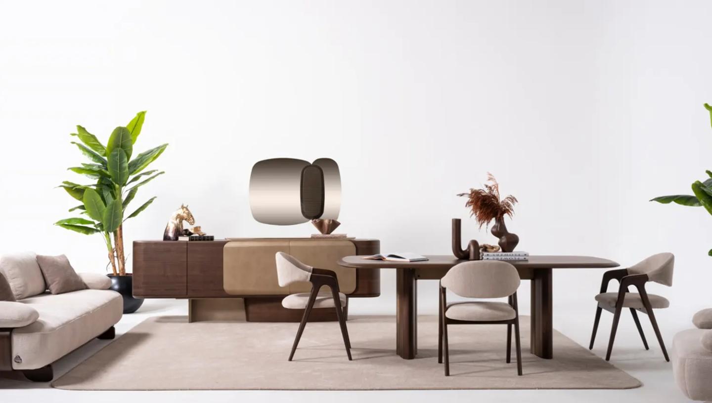 Nepal Yemek Odası Takımı - Resim 2