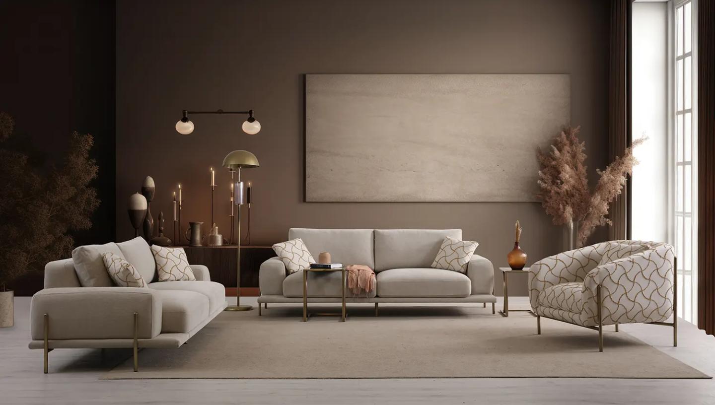 Eos Antik Koltuk Takımı - Resim 1