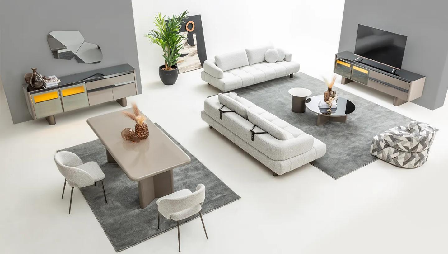 İnox Yemek Odası Takımı - Resim 2