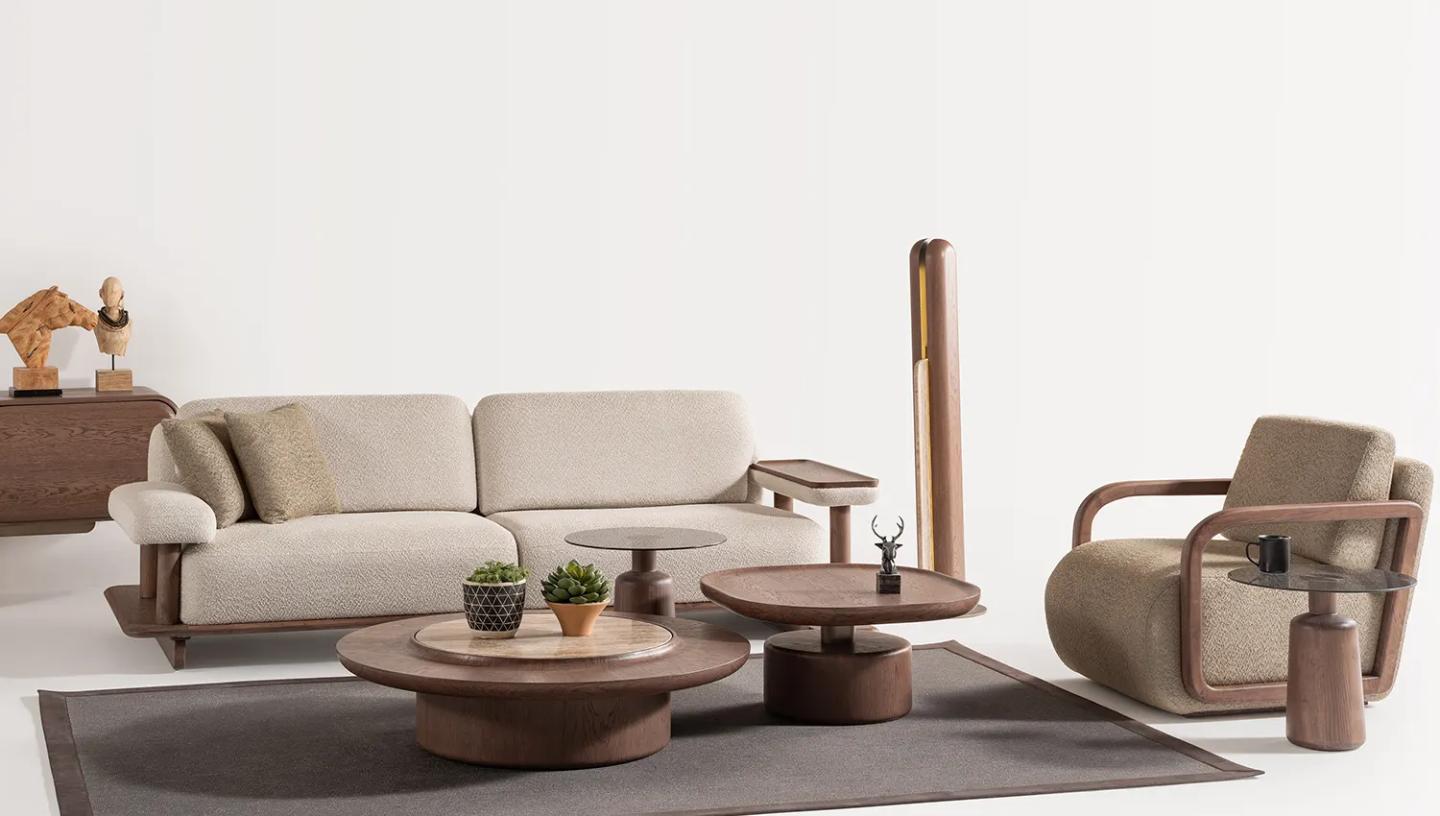 Mocha Orta Sehpa - Resim 3