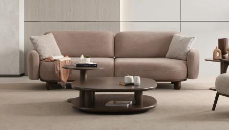 Rustic Dark Orta Sehpa