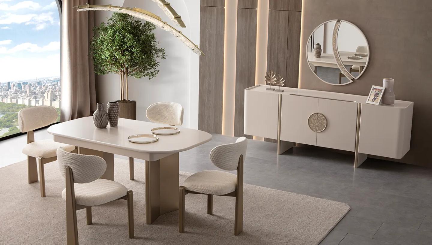 Lusso Yemek Odası Takımı - Resim 3