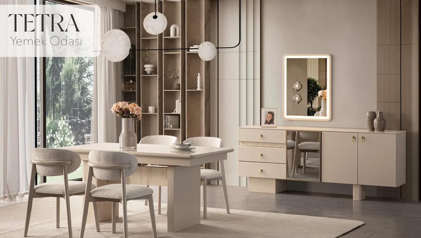 Tetra Yemek Odası Takımı - Resim 2