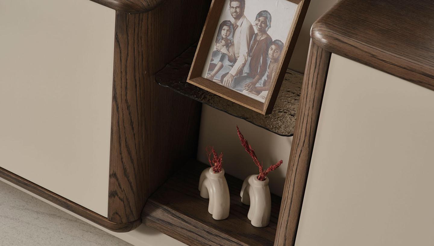 Velluto Yemek Odası Takımı ( Meşe ) - Resim 4