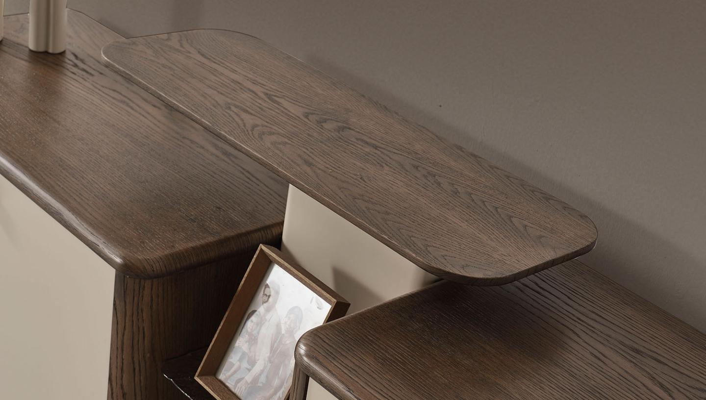 Velluto Yemek Odası Takımı ( Meşe ) - Resim 6