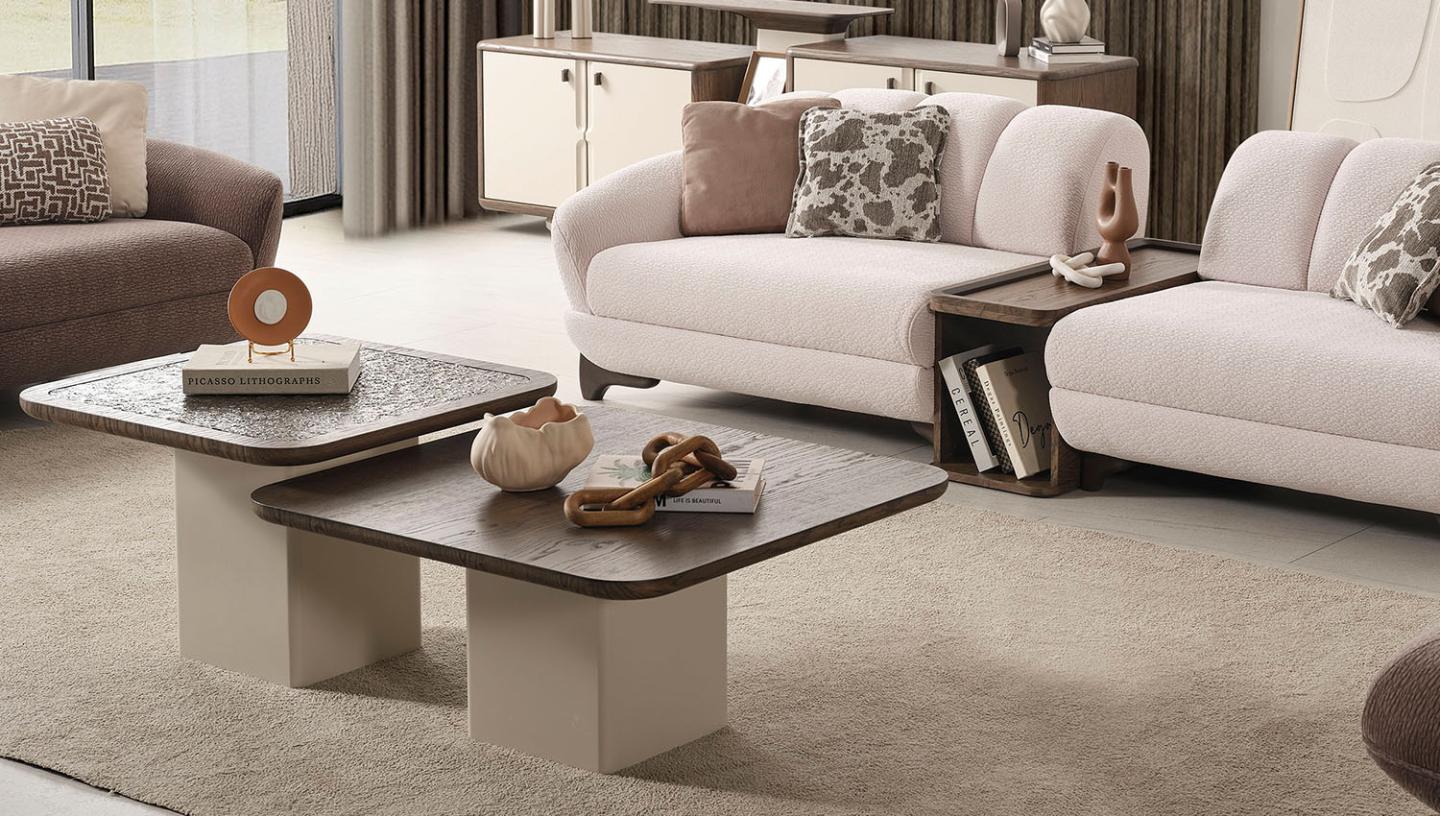 Velluto Orta Sehpa Meşe - Resim 4