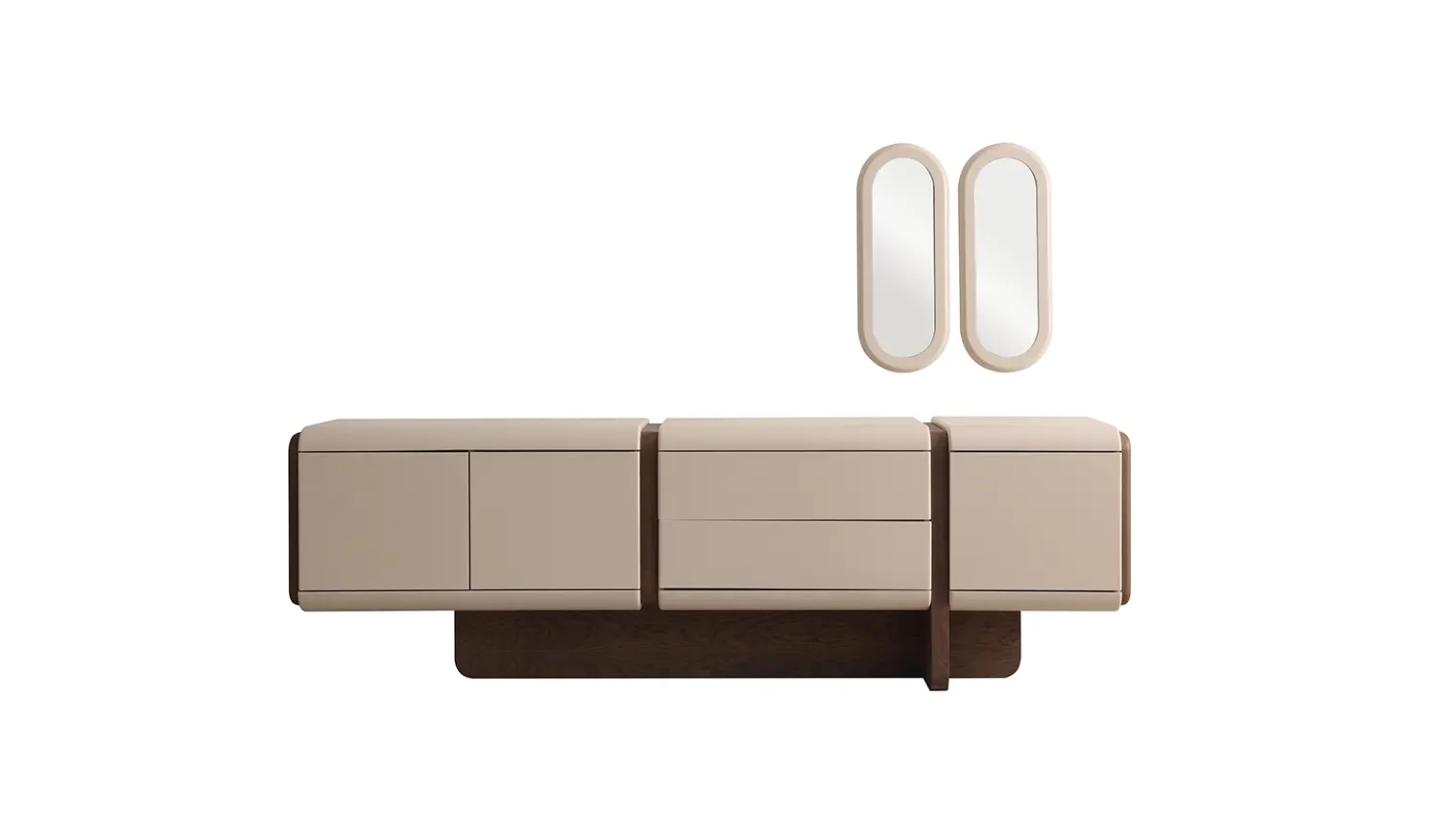 Edra Yemek Odası Takımı  ( Krem ) - Resim 7