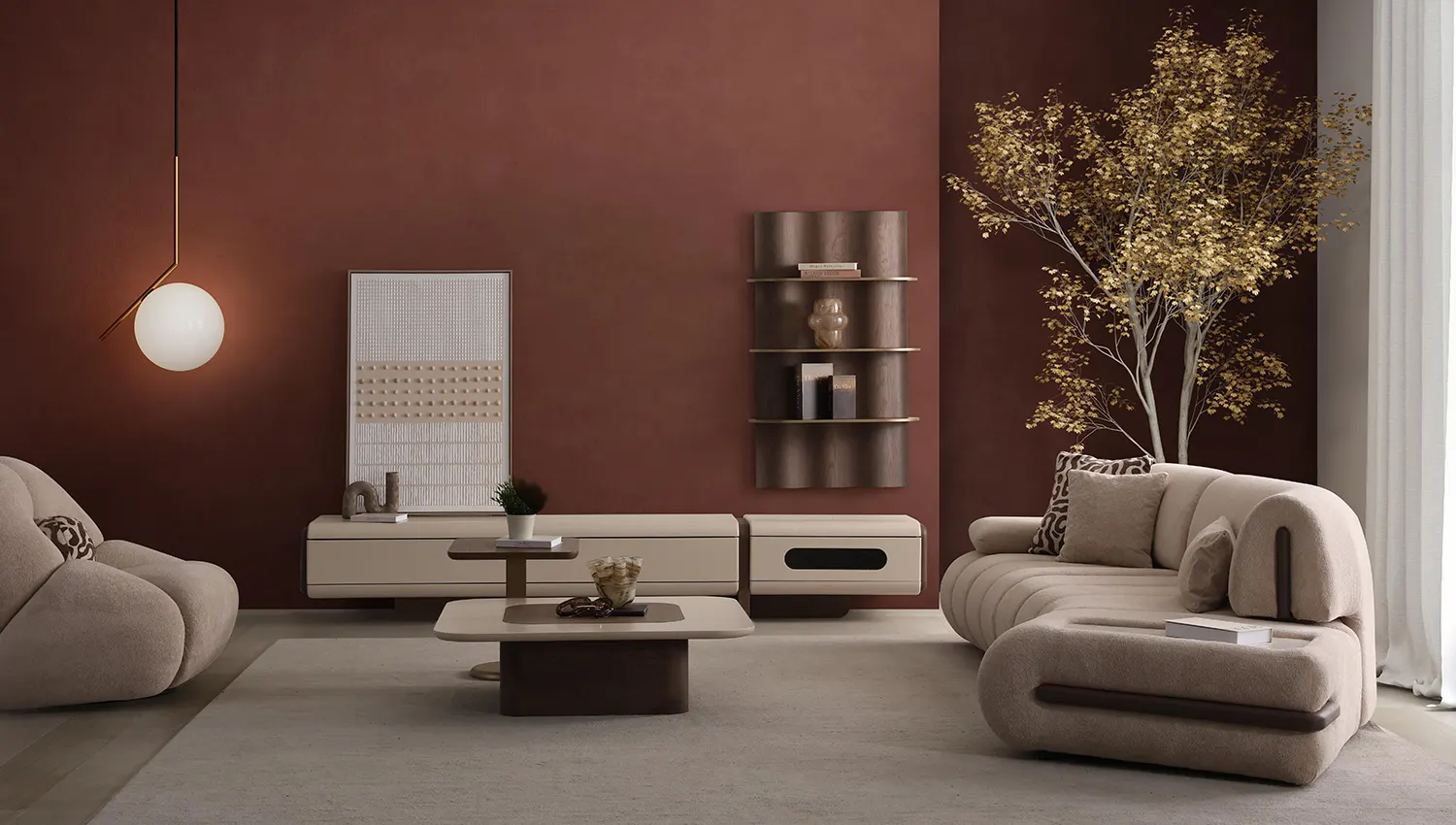 Edra Tv Ünitesi ( Krem )