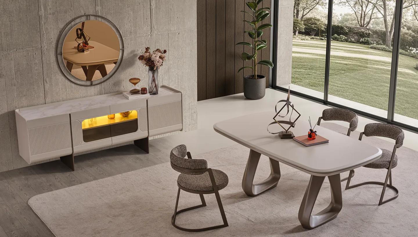 Lunna Yemek Odası Takımı - Resim 4